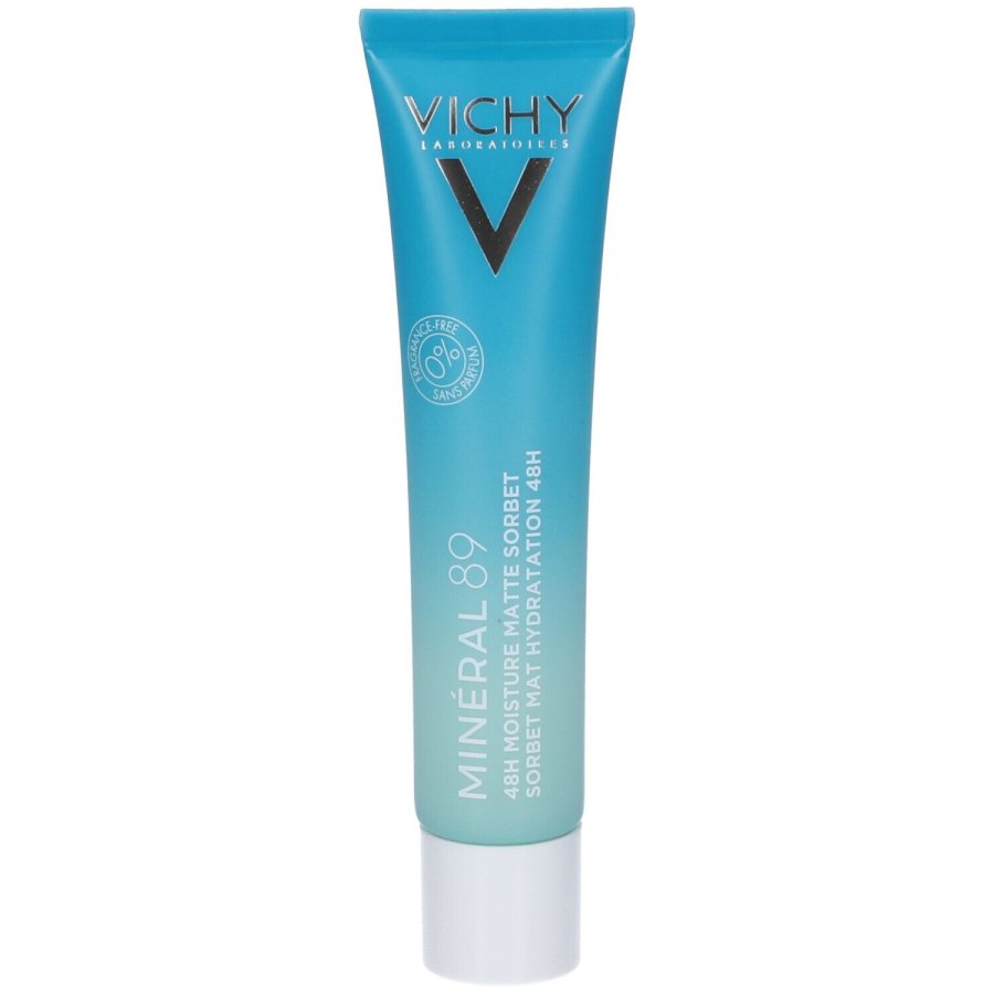 Vichy Minéral 89 Gel Sorbetto Idratante 48H Effetto Mat, 40 ml Vichy Minéral 89 Gel Sorbetto Idratante 48H Effetto Mat, 40 ml