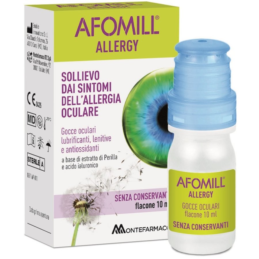 Afomill Allergy Gocce Oculari, 10 ml Afomill Allergy Gocce Oculari, 10 ml