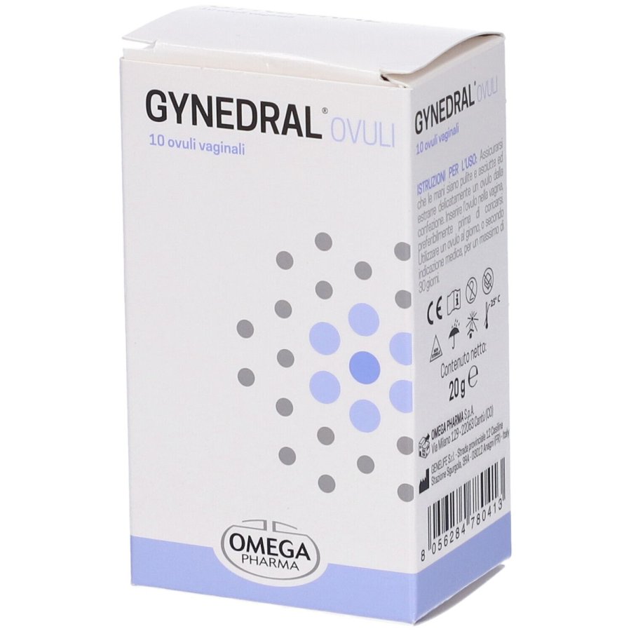 Gynedral Ovuli Vaginali, 10 Ovuli da 2 g