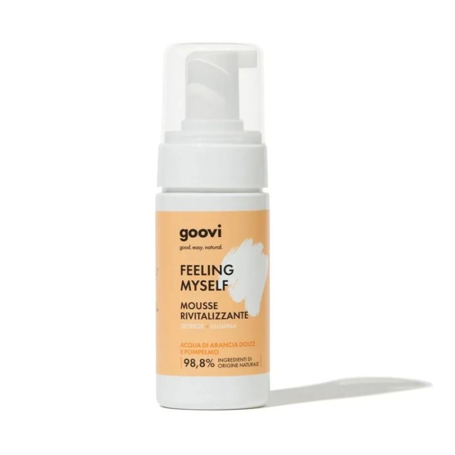 Goovi Feeling Myself Mousse Detergente Rivitalizzante Viso, 100 ml