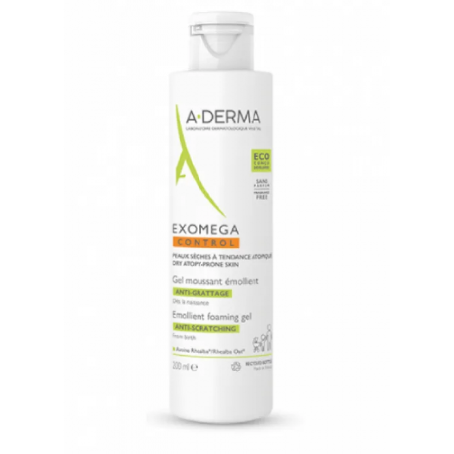 A-Derma Exomega Control - Gel Detergente Emolliente 200 ml