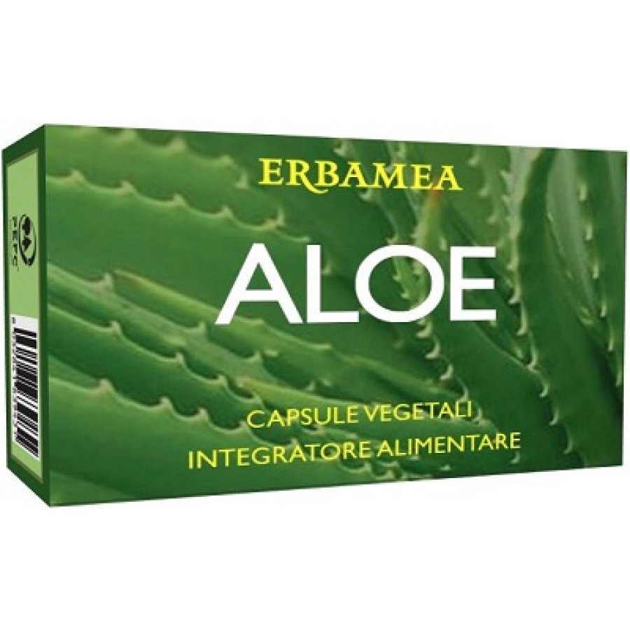 Aloe Erbamea - Integratore di Aloe Vera - 24 Capsule Vegetali