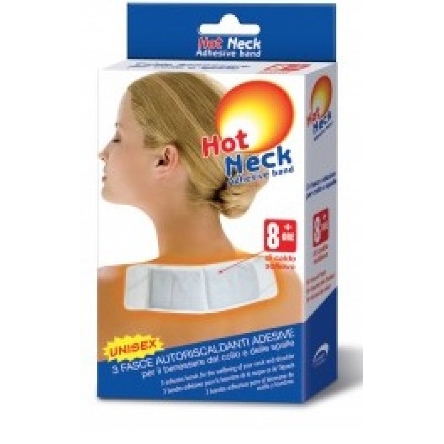 Hot Neck - Fasce autoriscaldanti adesive monouso 3 pezzi