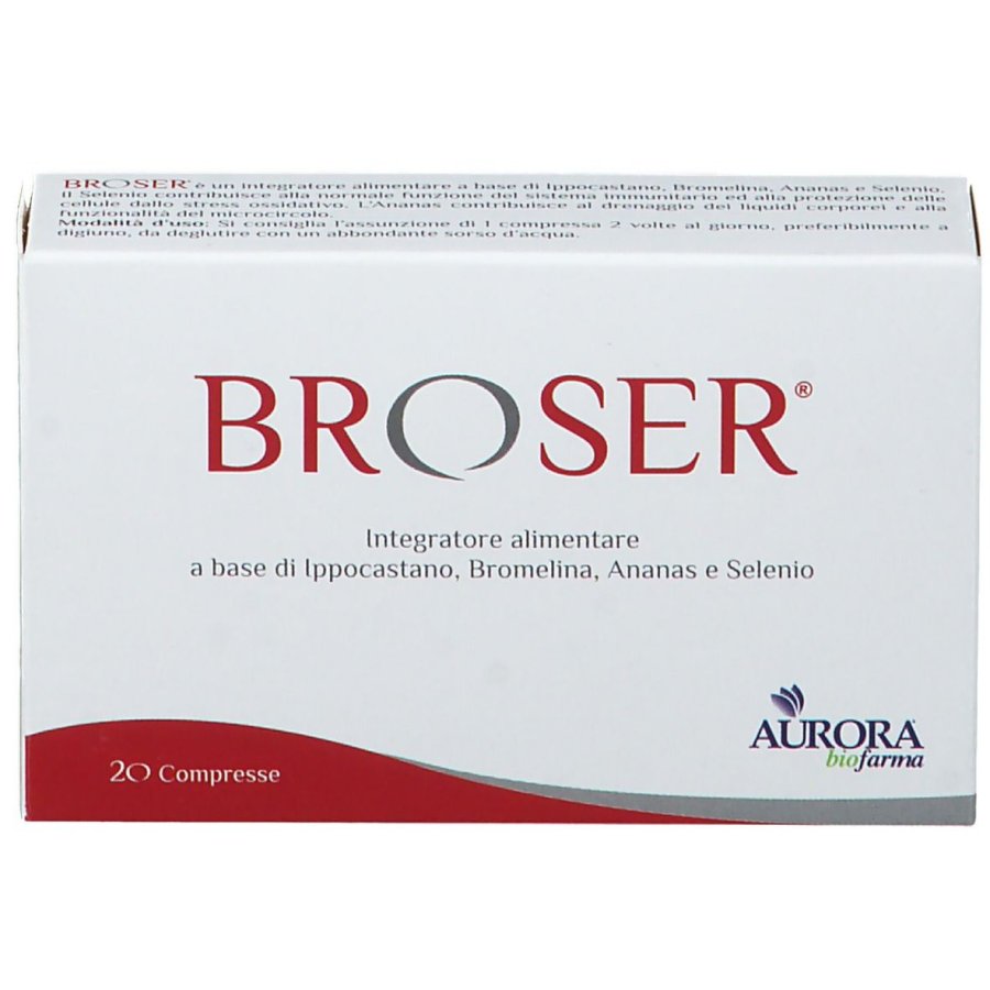 Broser, 20 Compresse