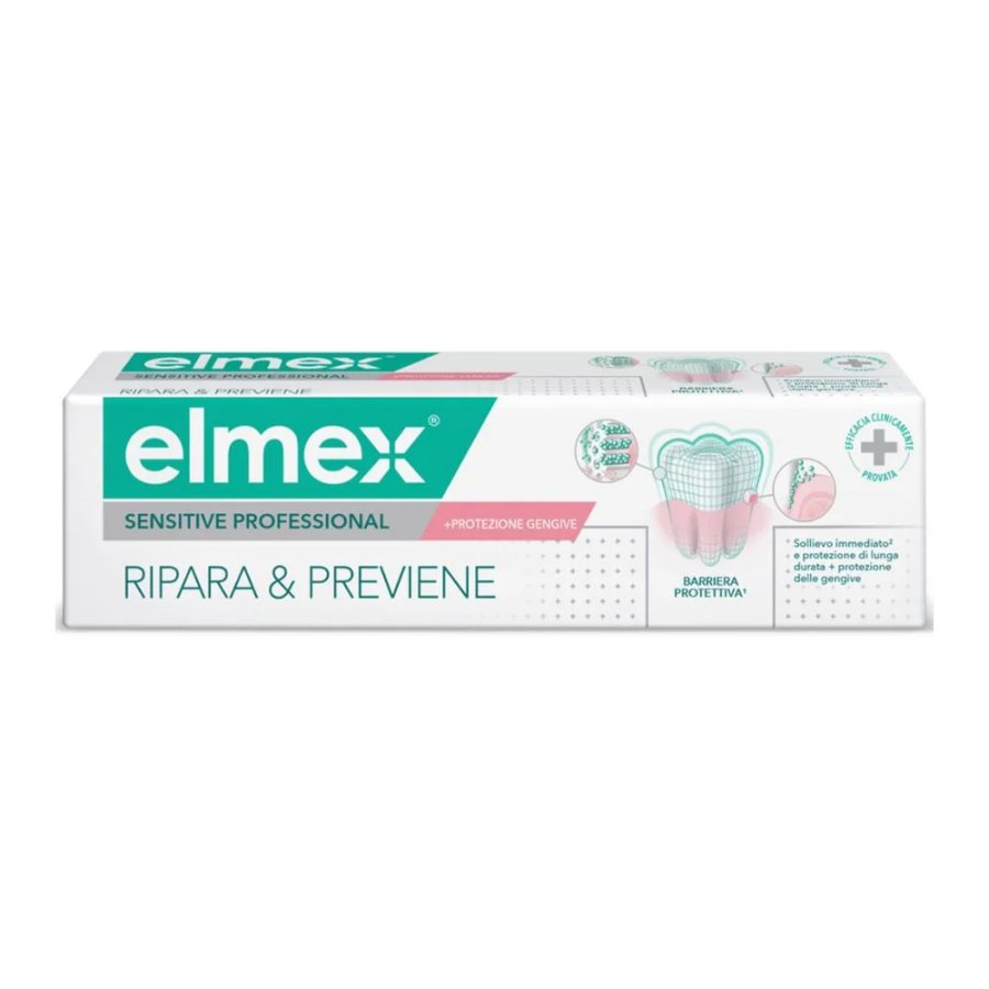 Elmex Sensitive Professional Ripara e Previene, 75 ml