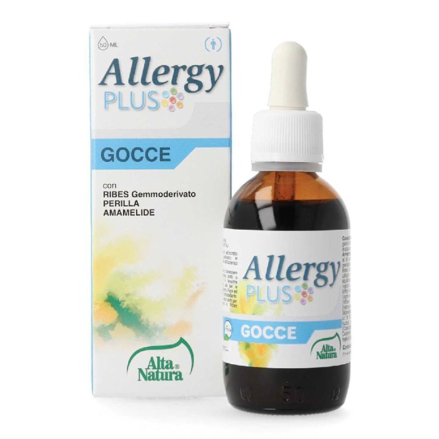 Allergy Plus Gocce Flacone da 50 ml - Integratore Alimentare Antiallergico