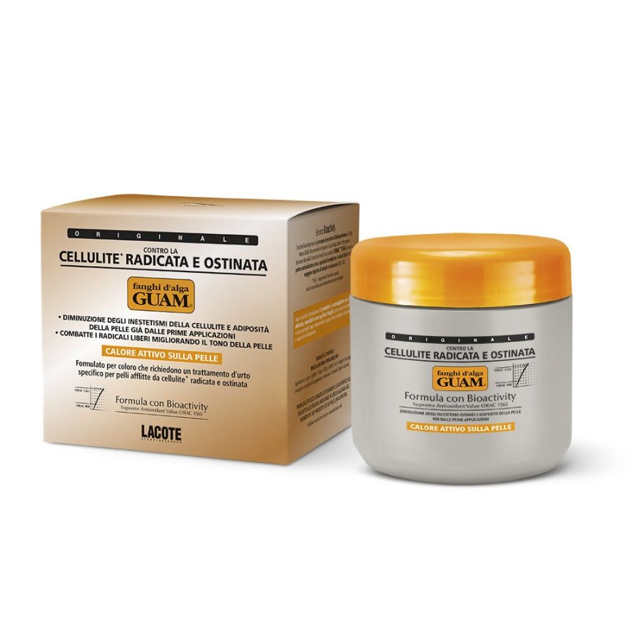 Guam, Fanghi d'Alga Contro la Cellulite Radicata e Ostinata, 500 g