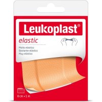 Leukoplast Elastic 8cmx100cm - Nastro Elastico Adesivo per Fissaggio