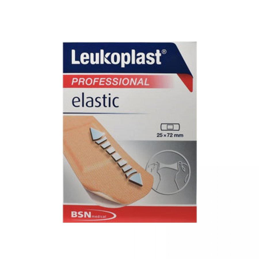 Leukoplast Professional Elastic 25 mm x 72 20 pezzi cerotto