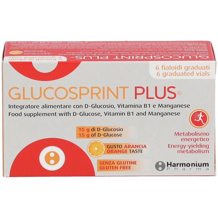 Harmonium Pharma, GlucoSprint Plus, 6 Fialoidi
