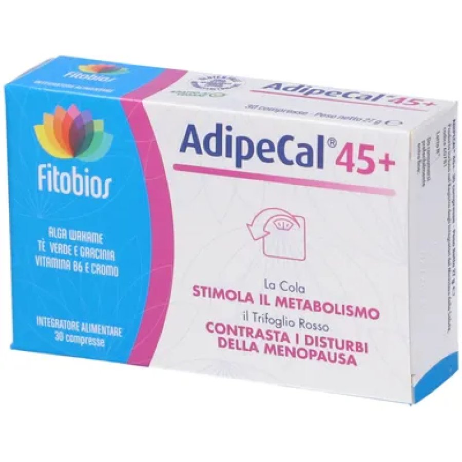 Fitobios Adipecal 45+, 30 compresse