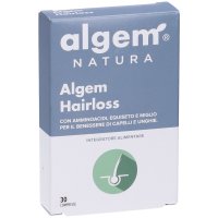 Algem Hairloss 30 Compresse - Integratore Benessere Capelli e Unghie