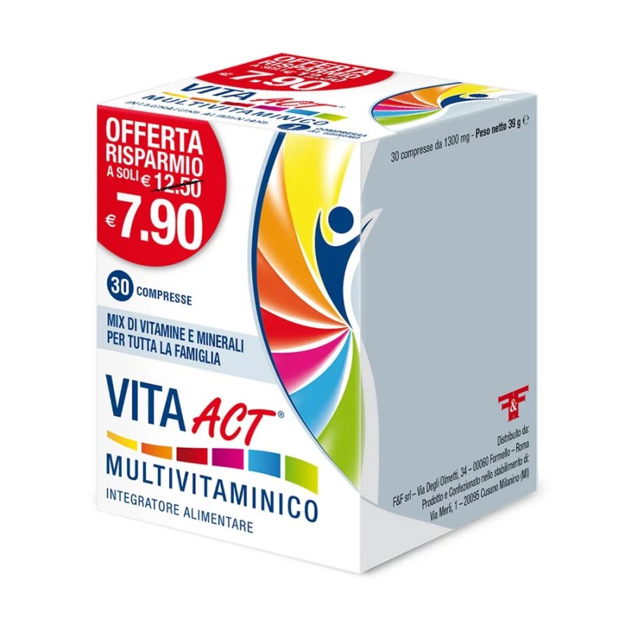 Linea Act, Vita Act Multivitaminico, 30 compresse