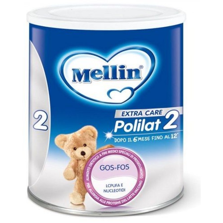 Mellin Polilat 2 400g - Alimento Dietetico per Allergie Latte Vaccino