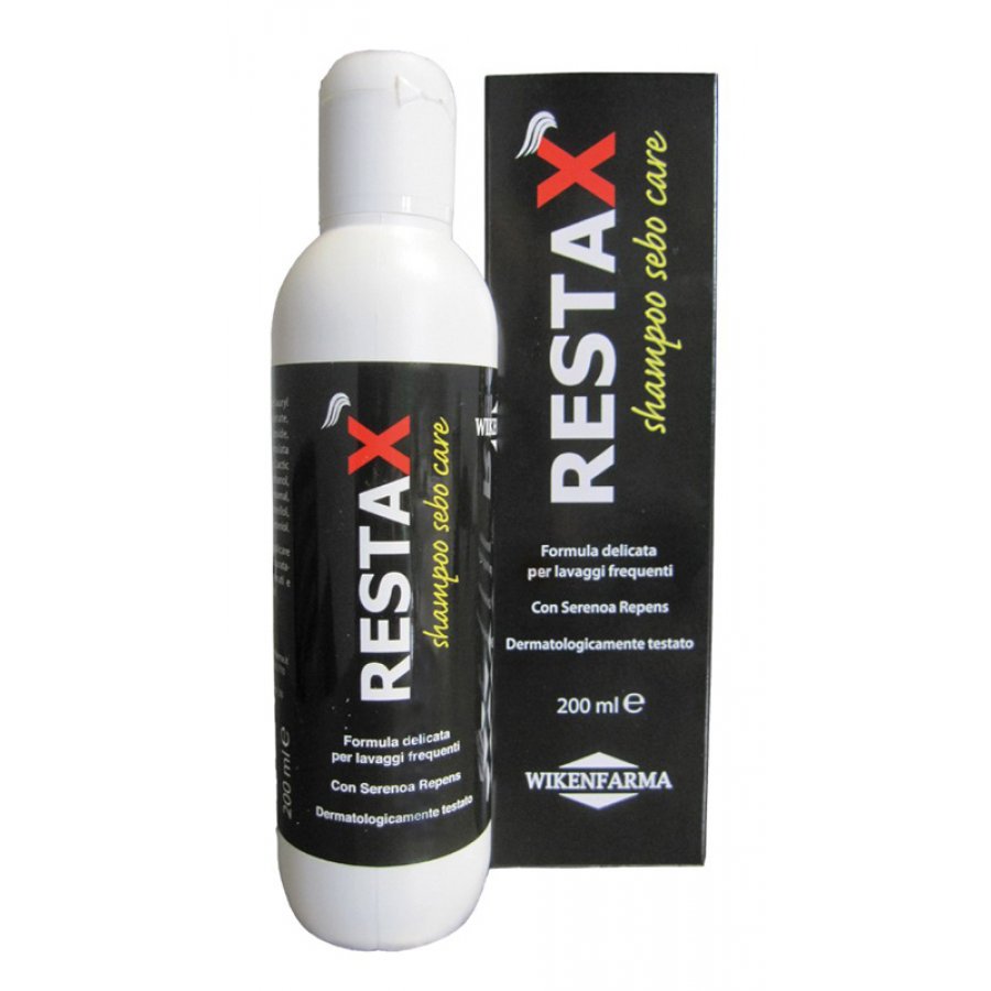 Restax Shampoo Sebo Care 200ml - Trattamento Delicato per Capelli Grassi