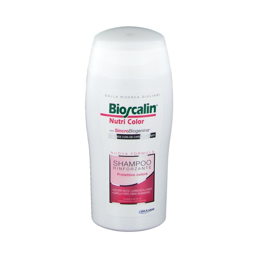 Bioscalin Nutri Color Shampoo Rinforzante Protettivo Colore, 200 ml 