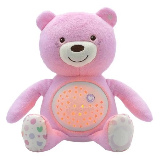 Chicco, Gioco Baby Bear Orsetto Rosa 0M+, 1 Pezzo