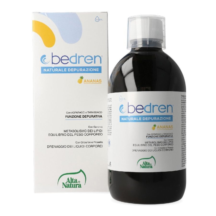 Be Dren Ananas Flacone da 500 ml - Integratore Drenante per il Benessere dei Tessuti