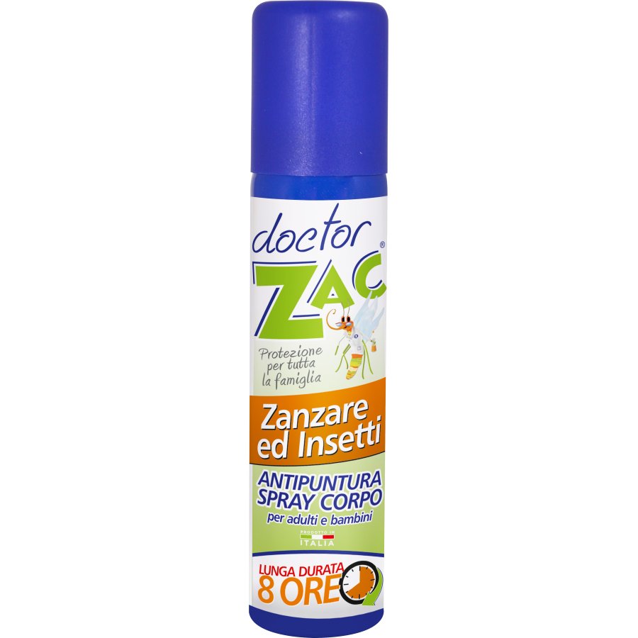 Doctor Zac, Spray Antipuntura Corpo, 100 ml