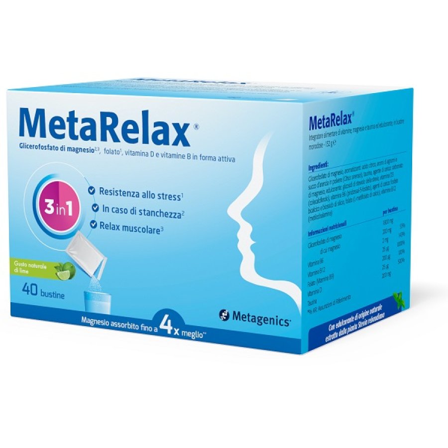 Metarelax New, 40 bustine Metarelax New, 40 bustine