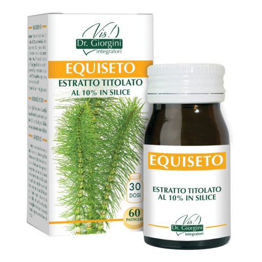 Equiseto Estratto Titolato 60 Pastiglie - Integratore per Capelli, Unghie e Pelle