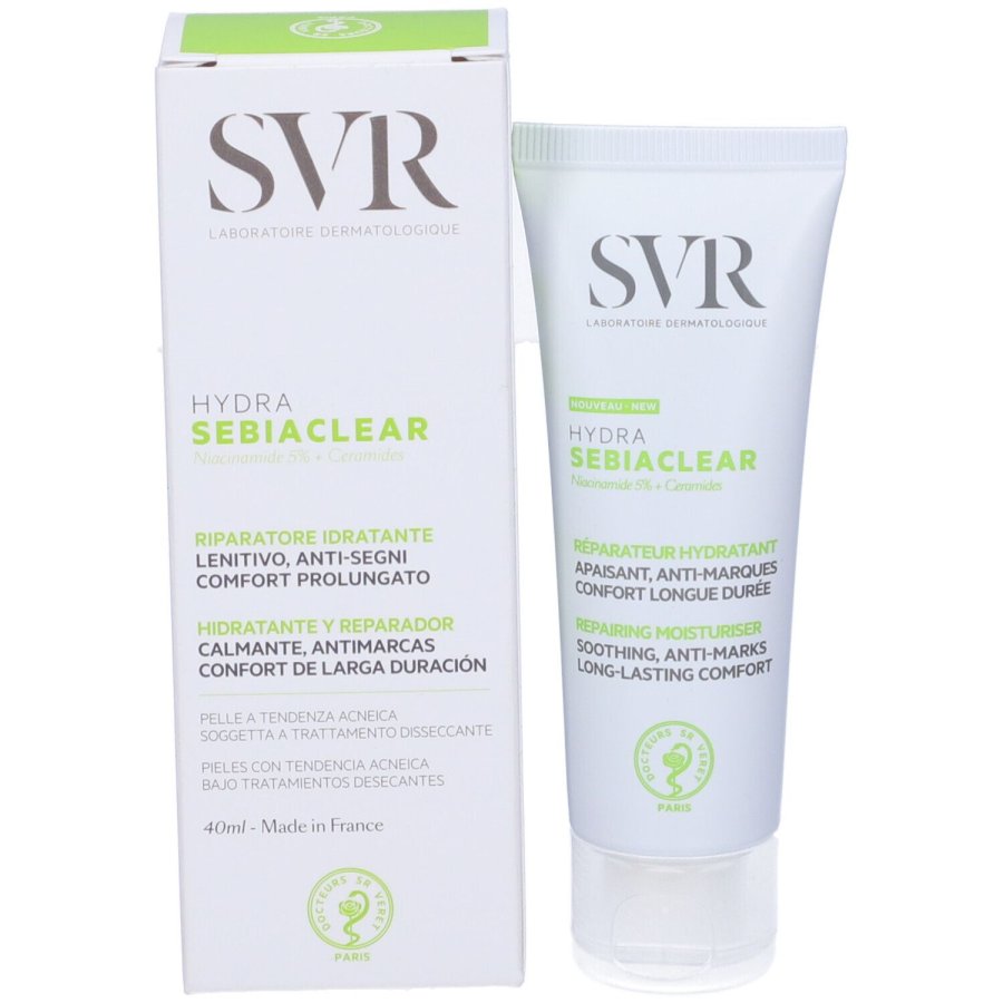 SVR Sebiaclear Hydra Trattamento Idratante Pelle Acneica 40 ml 