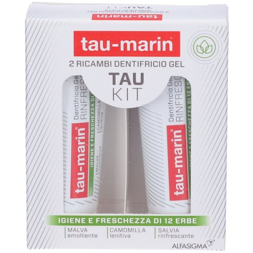 Tau-Marin, Tau Kit 2 Ricambi Dentifricio Gel