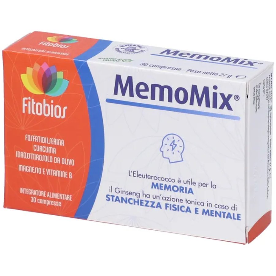 FitoBios, Memo Mix, 30 Compresse