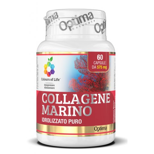 Optima Naturals, Collagene Marino, 60 Capsule