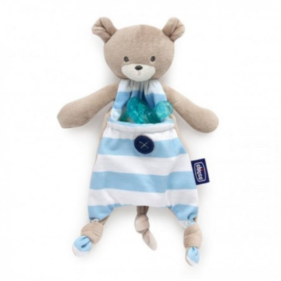 Chicco Buddy Pocket Portasucchietto Azzurro 1 Pezzo - Portasucchietto per Bambini