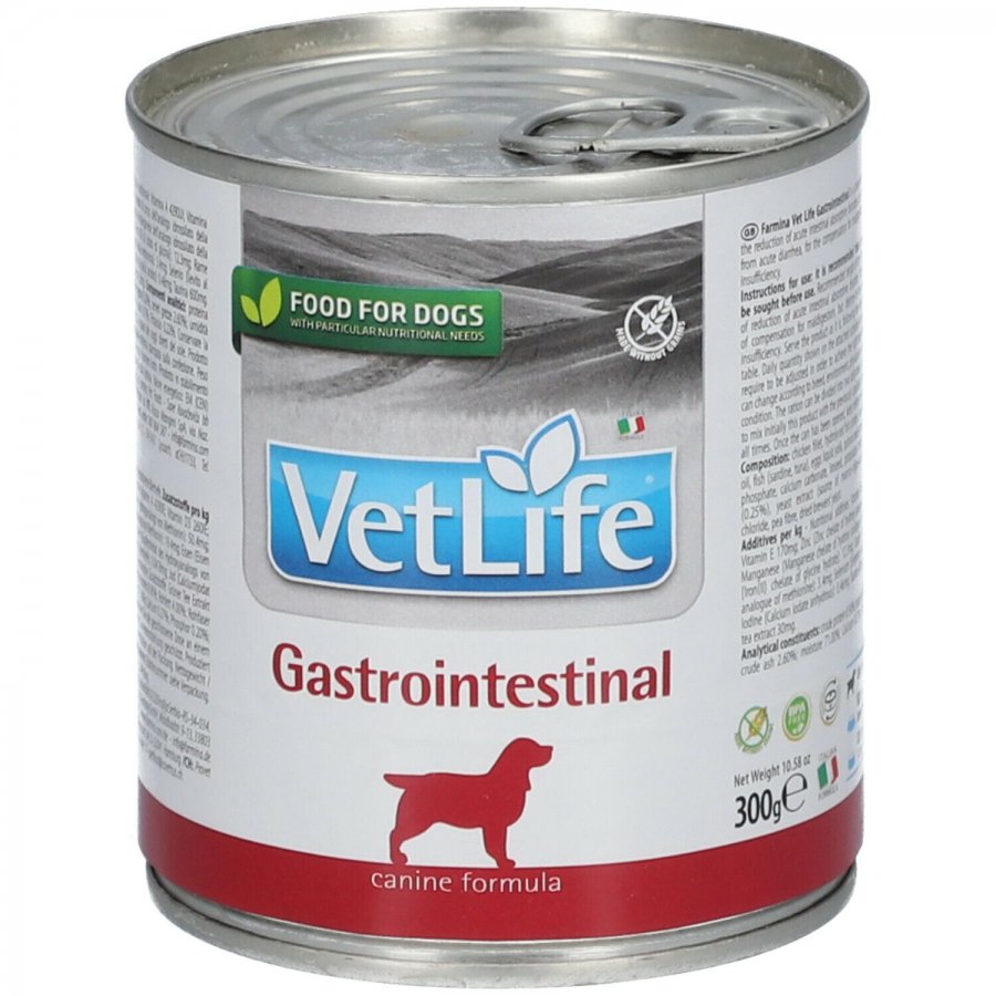 Vet Life Dog Gastrointestinal Cibo per Cani 300g - Alimento Digestibile per Cani con Problemi Gastrointestinali