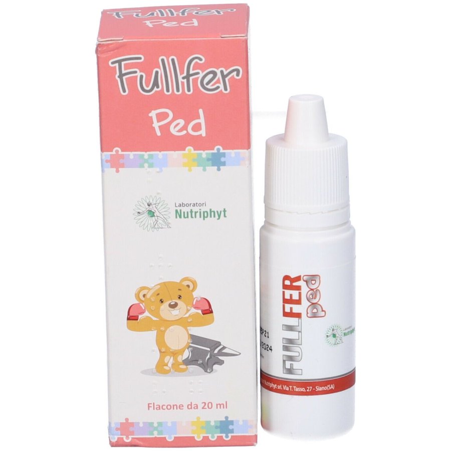 Fullfer Ped Gocce Integratore di Ferro per Bambini 30 ml