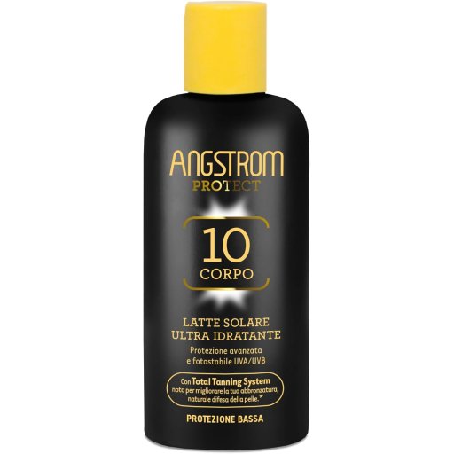 Angstrom Hydraxol Latte Solare Ultra Idratante Corpo SPF10, 200 ml