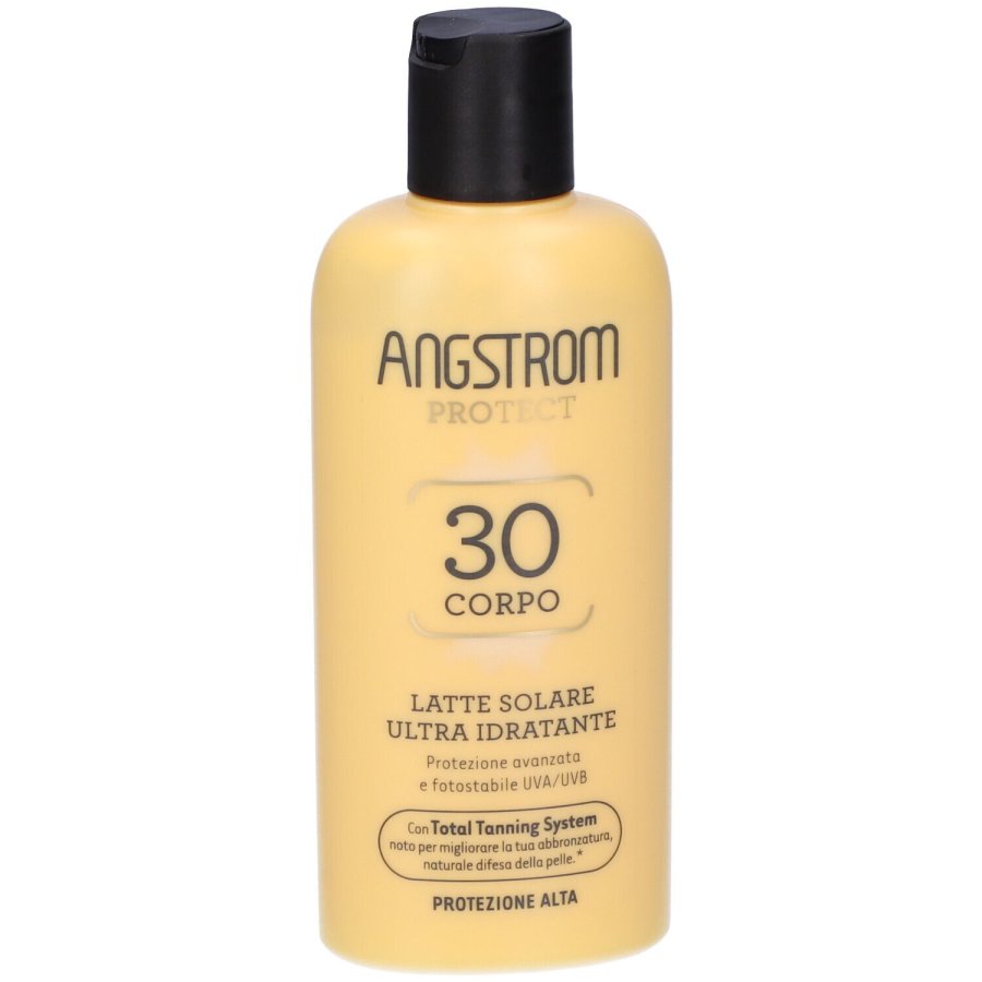 Angstrom Protect Hydraxol Latte Solare Ultra Idratante Corpo SPF30, 200 ml