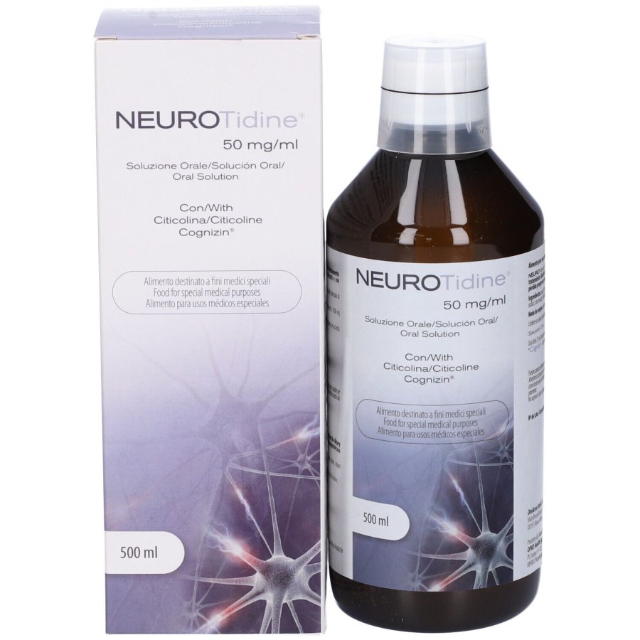 Omikron, NEUROtidine 50mg/ml Soluzione Orale, 500 ml