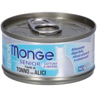Monge Senior Filetti di Tonno con Alici, 80 g Monge Senior Filetti di Tonno con Alici, 80 g
