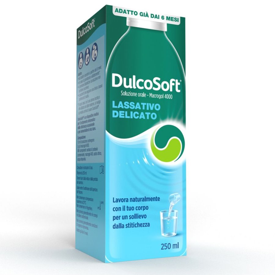 Sanofi, DulcoSoft Soluzione Orale, 250 ml