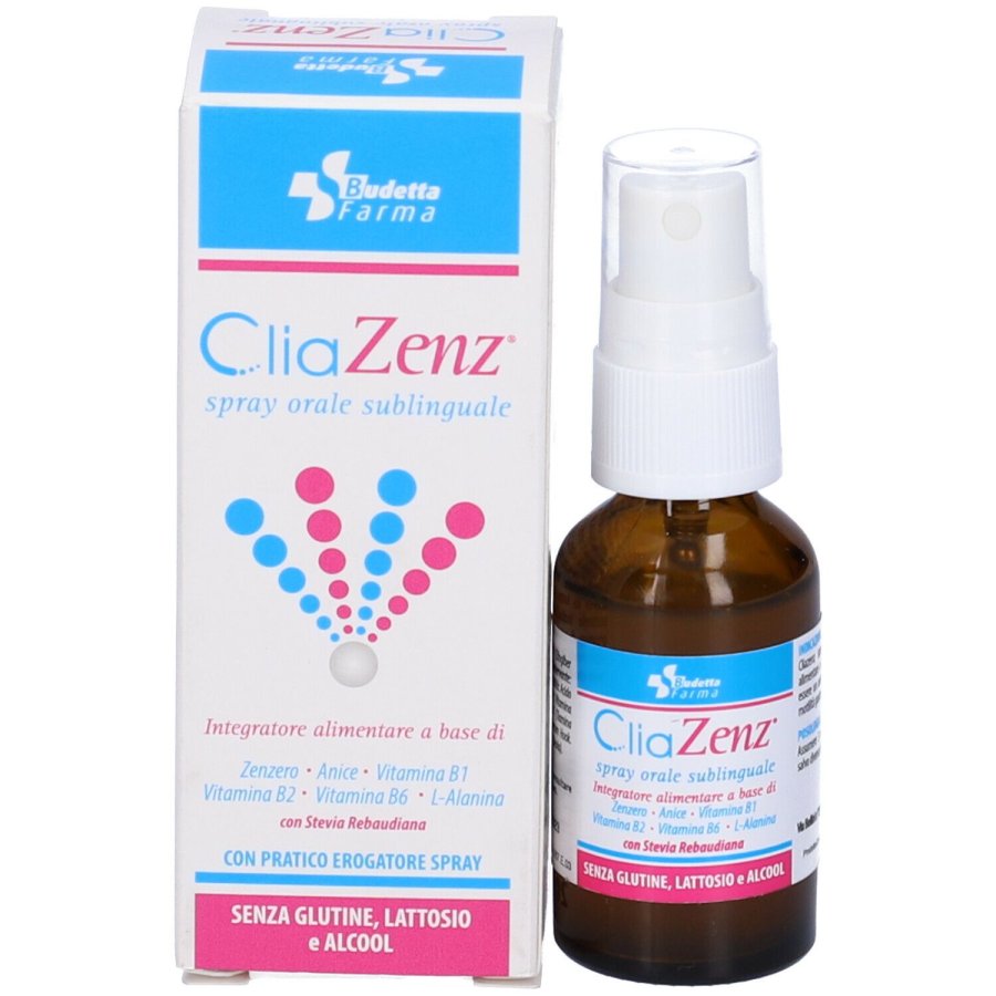 Budetta Farma, CliaZenz Spray Orale Sublinguale, 20 ml