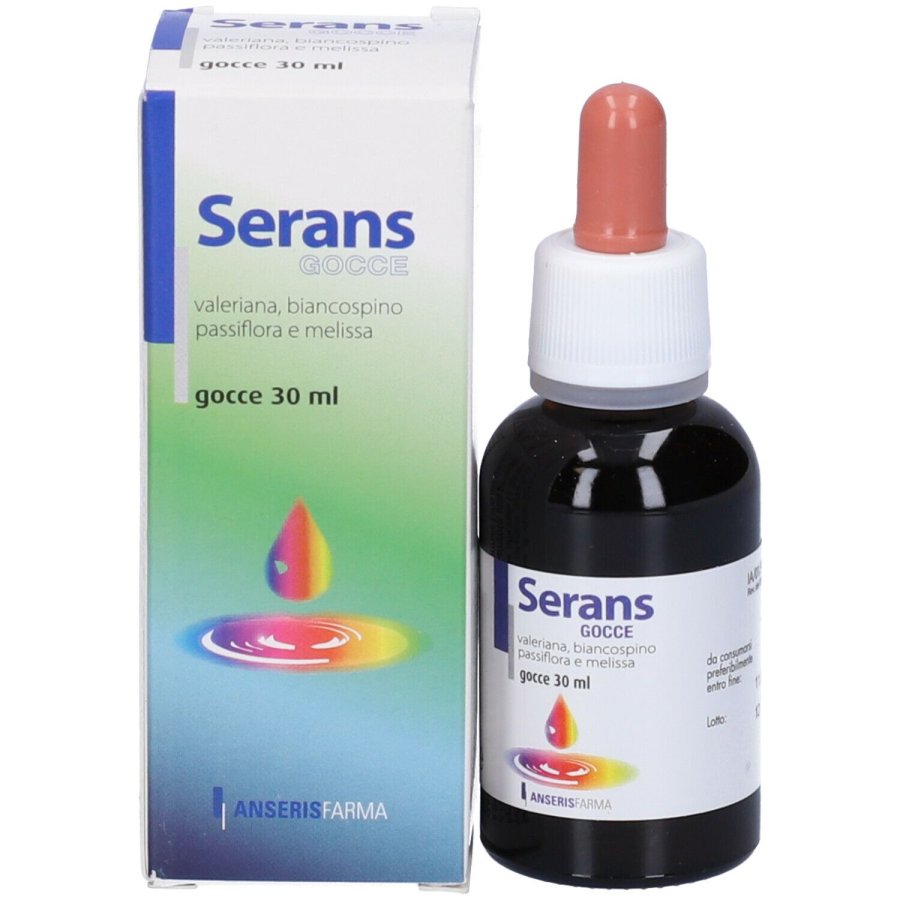 Serans Gocce Integratore Naturale Rilassante, 30 ml