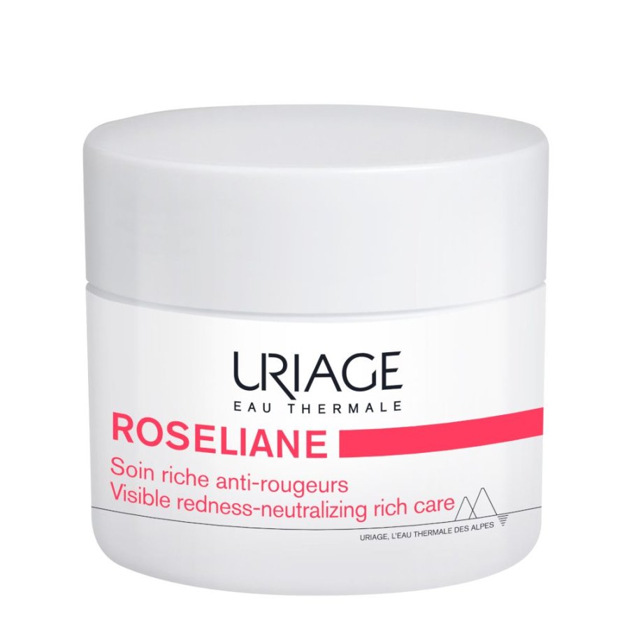 Uriage, Roséliane Crema Ricca Anti-Rossori, 50 ml
