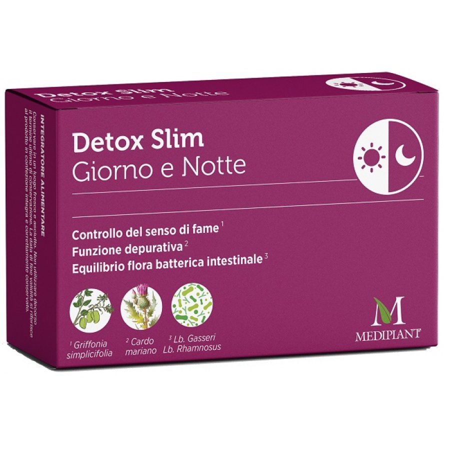 Torna in Forma Detox Slim Giorno e Notte, 60 Capsule
