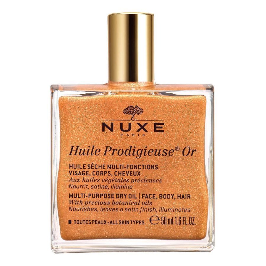Nuxe, Huile Prodigieuse Olio Idratante Oro, 50 ml
