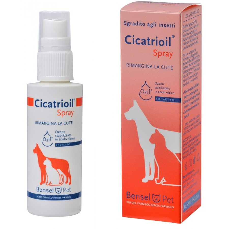Cicatrioil Spray Pet Sgradito agli Insetti 50ml - Repellente Naturale per Cani e Gatti