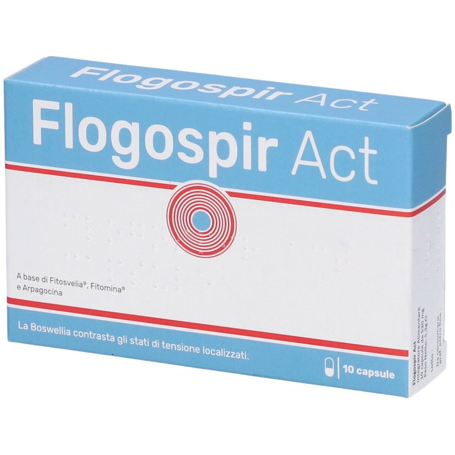 Flogospir Act Integratore per articolazioni,10 capsule 