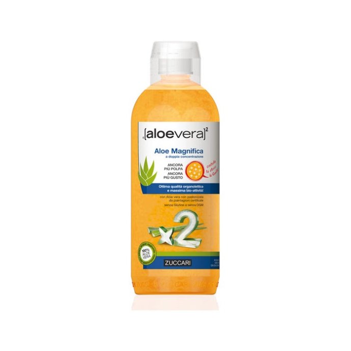 Zuccari - Aloevera Aloe Magnifica 1lt - Integratore di Succo di Aloe Vera