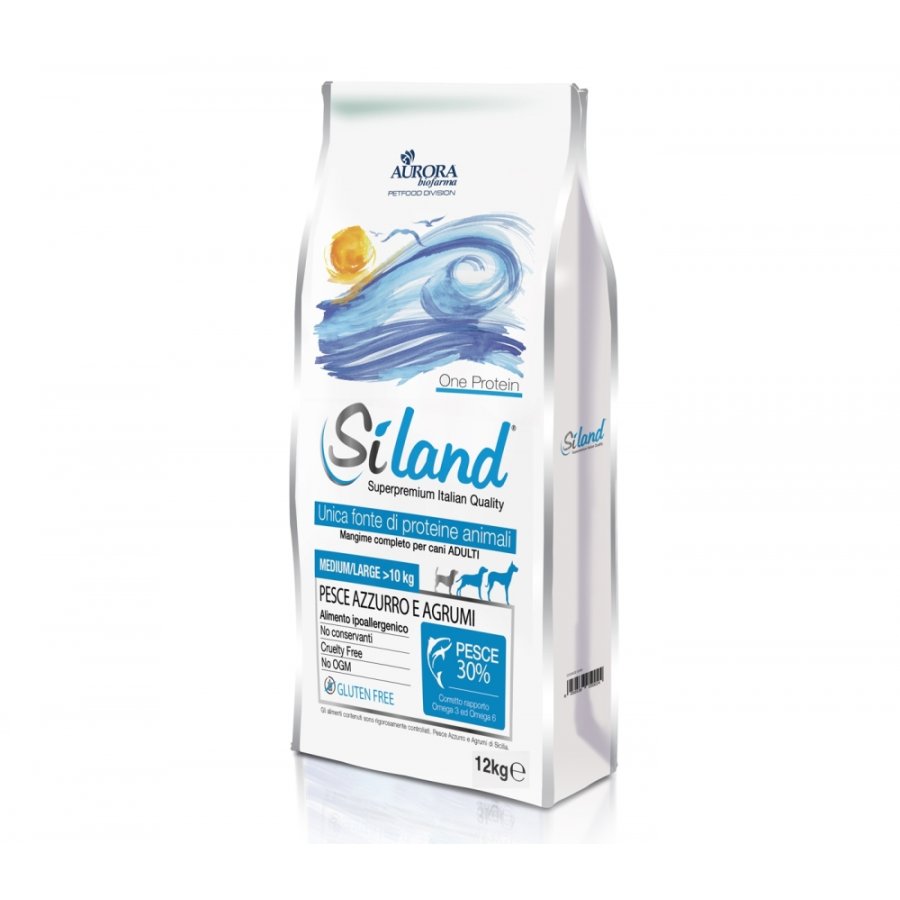 Aurora Biofarma, Siland Diet Adult Medium/Large Pesce Monoproteico, 12 Kg