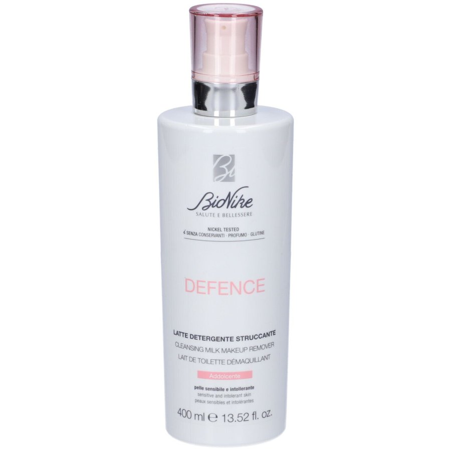 BioNike Defence Latte Detergente Viso-Occhi-Labbra 400 ml