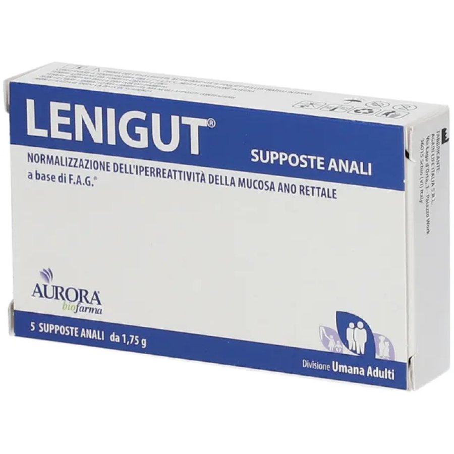 Aurora Biofarma, Lenigut, 5 Supposte Anali