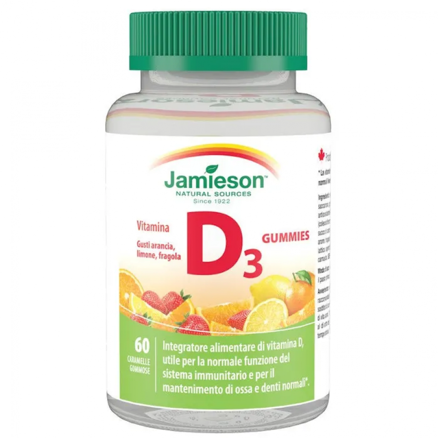 Jamieson Vitamina D Gummies 60 Caramelle