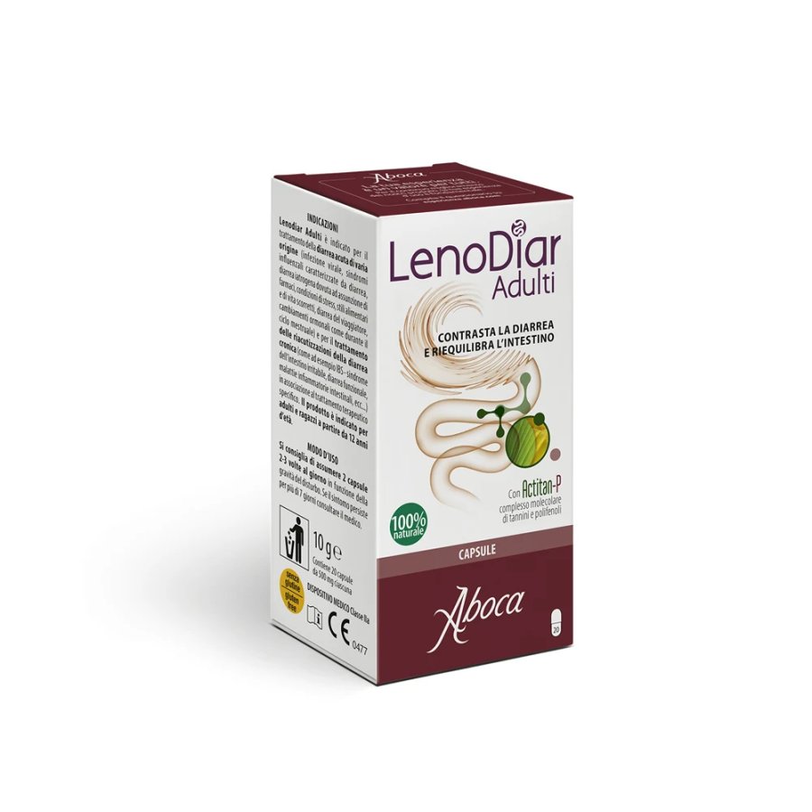 Aboca, LenoDiar Adulti, 20 Capsule